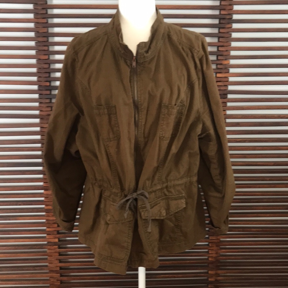 Lane Bryant utility jacket
